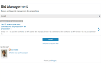 Tablet Screenshot of cycle-bidmanagement.blogspot.com