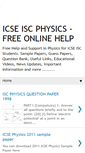 Mobile Screenshot of icsephysics.blogspot.com