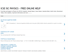 Tablet Screenshot of icsephysics.blogspot.com