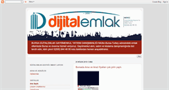Desktop Screenshot of dijitalemlak.blogspot.com