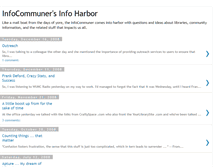 Tablet Screenshot of infocommuner.blogspot.com