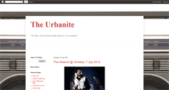 Desktop Screenshot of iamtheurbanite.blogspot.com