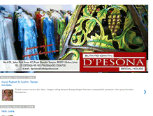 Tablet Screenshot of dpesonabridal.blogspot.com