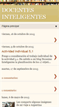 Mobile Screenshot of docentesinteligentes.blogspot.com
