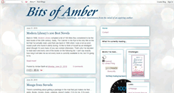 Desktop Screenshot of bitsofamber.blogspot.com