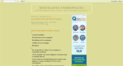 Desktop Screenshot of miscelaneacosmopolita.blogspot.com