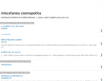 Tablet Screenshot of miscelaneacosmopolita.blogspot.com