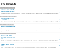 Tablet Screenshot of iklanbisniskita.blogspot.com