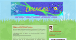 Desktop Screenshot of fisica2009.blogspot.com