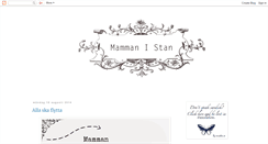 Desktop Screenshot of mammanistan.blogspot.com