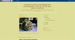 Desktop Screenshot of chocolateku-homemadehandmade.blogspot.com