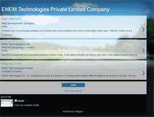 Tablet Screenshot of enem-technologies-noida.blogspot.com