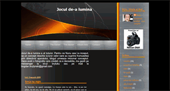 Desktop Screenshot of jocul-de-a-lumina.blogspot.com