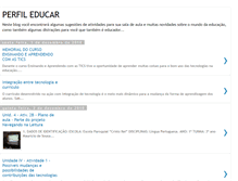 Tablet Screenshot of perfileducar.blogspot.com