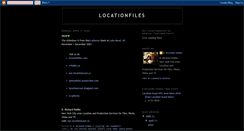 Desktop Screenshot of locationfiles.blogspot.com