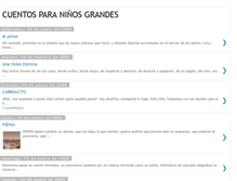 Tablet Screenshot of loscuentosolvidados.blogspot.com