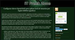 Desktop Screenshot of itfreekzone.blogspot.com