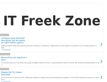 Tablet Screenshot of itfreekzone.blogspot.com