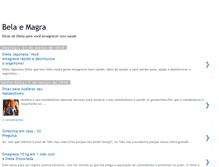 Tablet Screenshot of belamagradedieta.blogspot.com