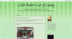 Desktop Screenshot of lilithparker.blogspot.com