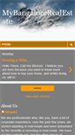 Mobile Screenshot of mybangalorerealestate.blogspot.com