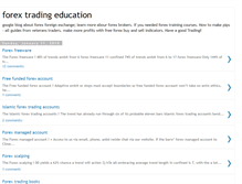 Tablet Screenshot of fx-forex-trading-education.blogspot.com