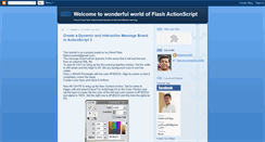 Desktop Screenshot of learnflashwithme.blogspot.com