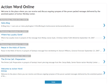 Tablet Screenshot of actionworshipcenter.blogspot.com