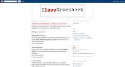 Desktop Screenshot of ilovegroesbeek.blogspot.com