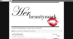 Desktop Screenshot of herbeautymark.blogspot.com