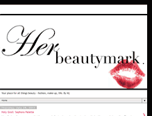 Tablet Screenshot of herbeautymark.blogspot.com