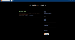 Desktop Screenshot of myfuneral.blogspot.com