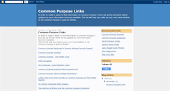 Desktop Screenshot of commonpurposelinks.blogspot.com