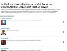 Tablet Screenshot of football-players-picture.blogspot.com