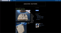 Desktop Screenshot of amazingguitars.blogspot.com