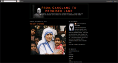 Desktop Screenshot of gangland-to-promised-land.blogspot.com