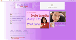 Desktop Screenshot of belosebelas-marykay.blogspot.com