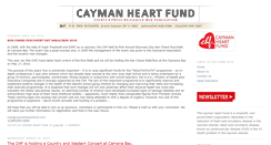 Desktop Screenshot of caymanheartfund.blogspot.com