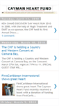 Mobile Screenshot of caymanheartfund.blogspot.com