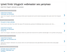 Tablet Screenshot of iyinetfrmtr-trkygnclr-webmaster.blogspot.com