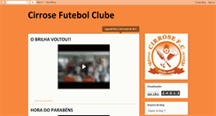 Desktop Screenshot of cirrosefutebolclube.blogspot.com