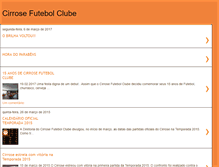 Tablet Screenshot of cirrosefutebolclube.blogspot.com