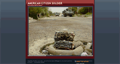 Desktop Screenshot of americancitizensoldier.blogspot.com