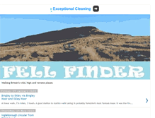 Tablet Screenshot of fell-finder.blogspot.com
