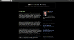 Desktop Screenshot of deepthinkdiving.blogspot.com