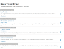 Tablet Screenshot of deepthinkdiving.blogspot.com