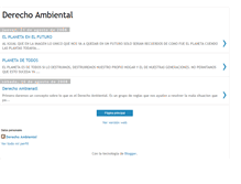 Tablet Screenshot of derechoambientalale.blogspot.com
