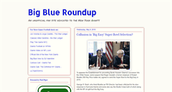 Desktop Screenshot of bigblueroundup.blogspot.com