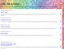 Tablet Screenshot of coloristbyday.blogspot.com