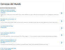 Tablet Screenshot of cervezas-delmundo.blogspot.com